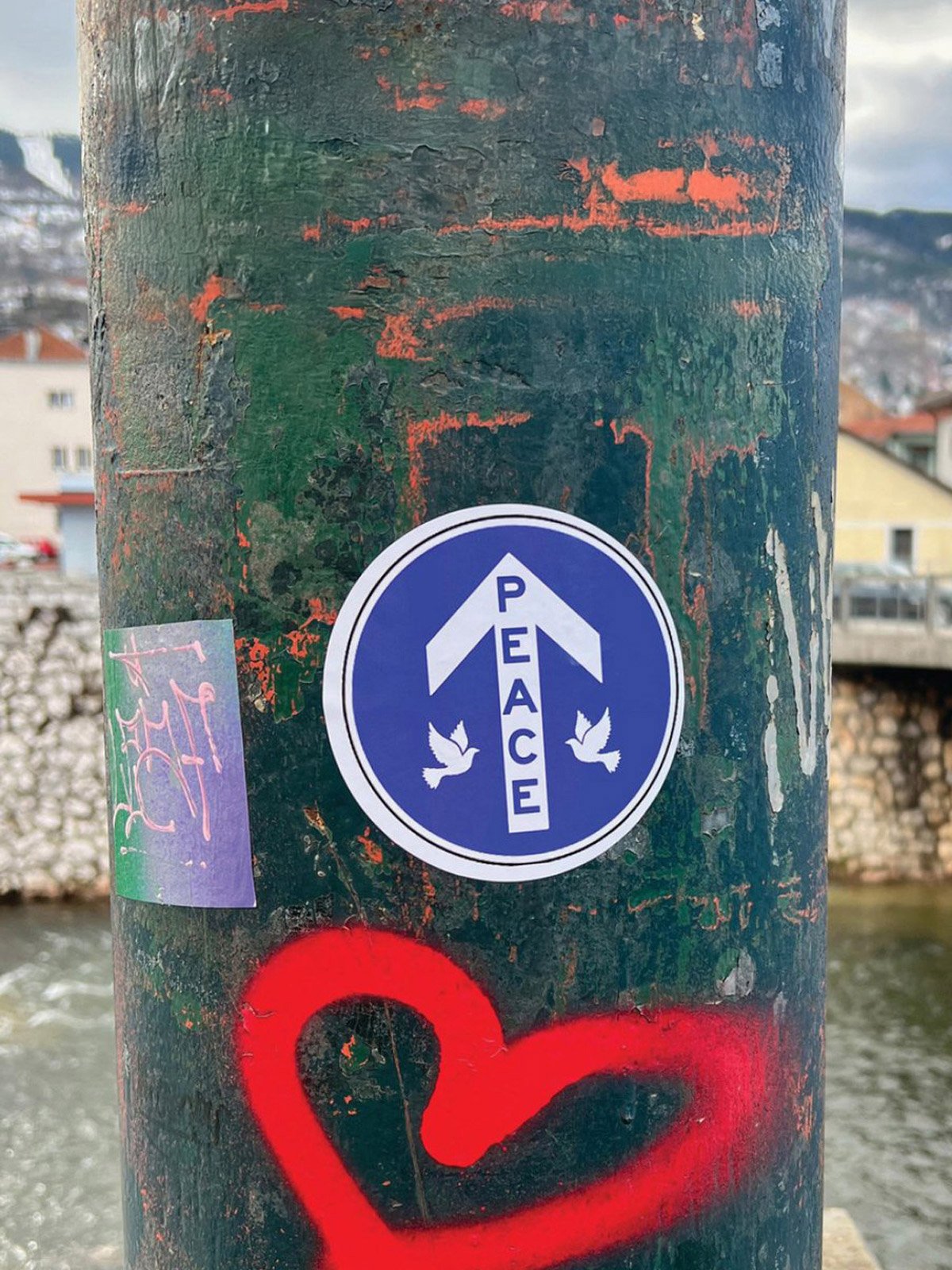 Sticker Art &mdash; George Rivera